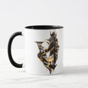 King of the Wild Lion Adventure Mug