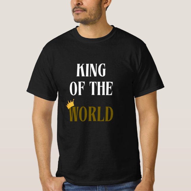 King Of The World gld Mens T-Shirt (Front)