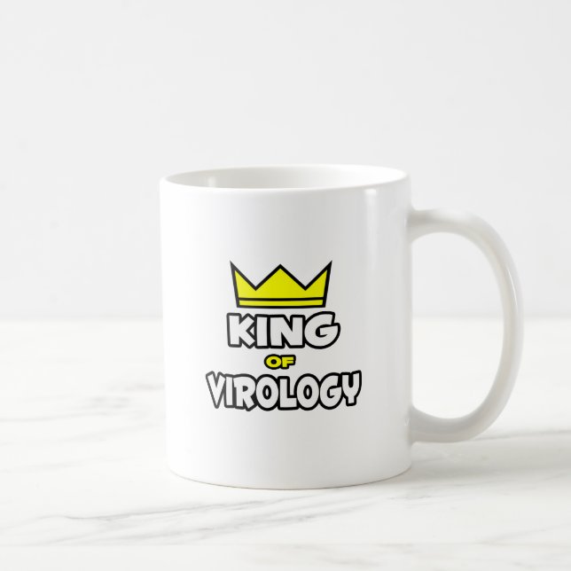 King of Virology Coffee Mug (Right)