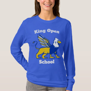King Open Long Sleeve Shirt - Adult