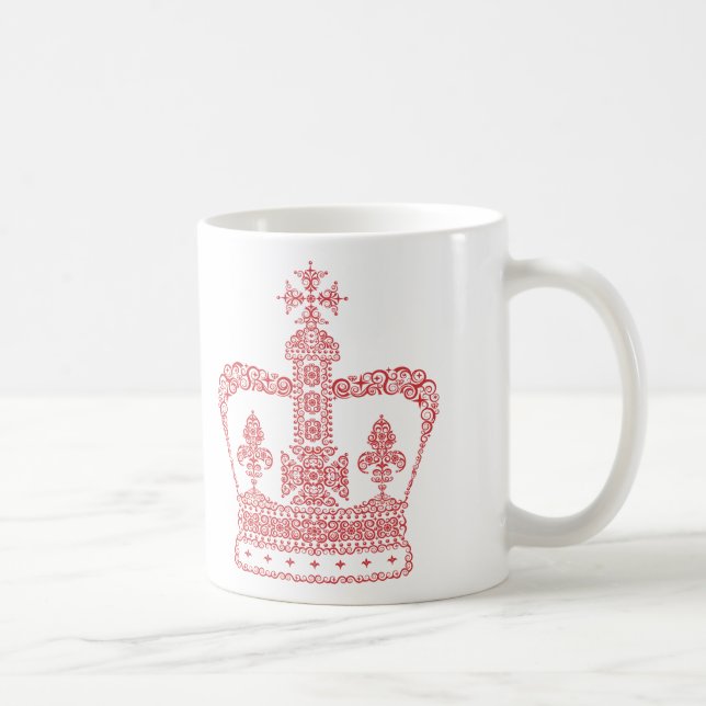 King or Queen Crown Coffee Mug (Right)