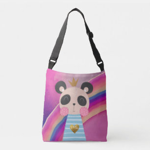 King Panda Crossbody Bags