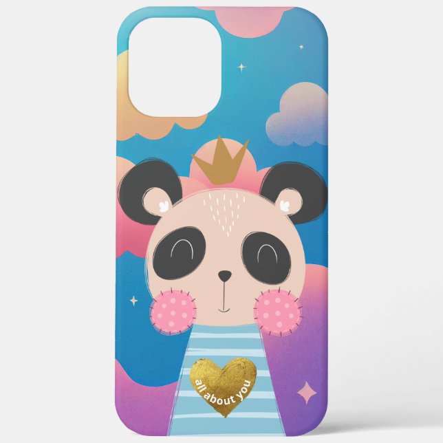 King Panda iPhone 12 Pro Max Case (Back)