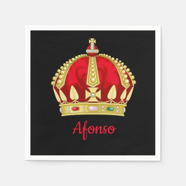 King Paper Napkins (Front)