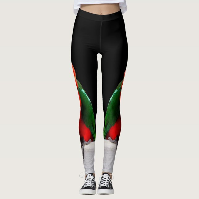 King Parrot Compression Fit Leggings  (Front)