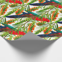 King Parrot  Wrapping Paper