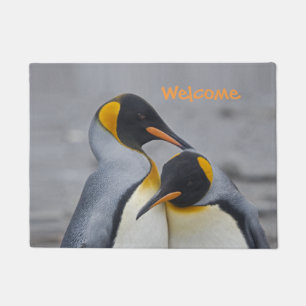 King Penguin Duet Door Mat