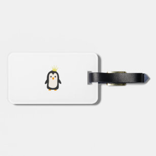 King Penguin Luggage Tag
