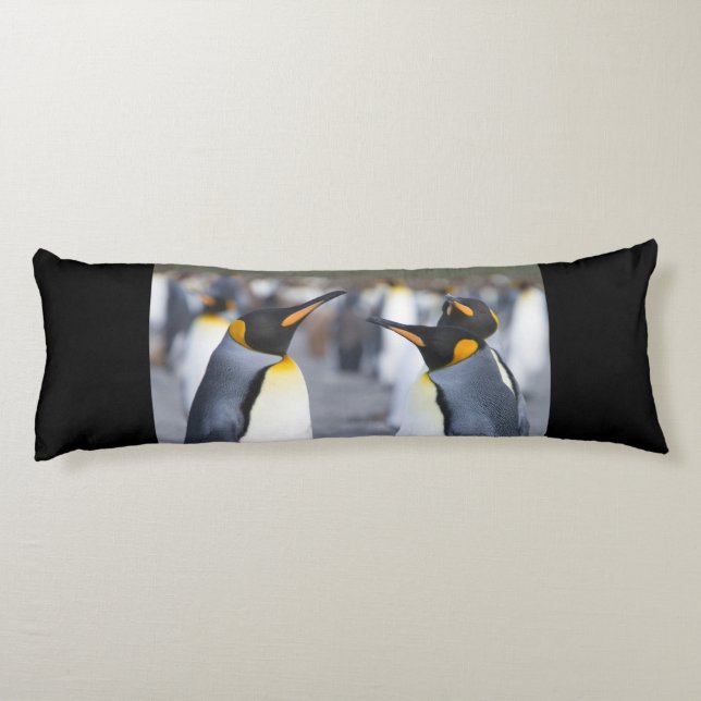 King Penguins Body Cushion (Back)