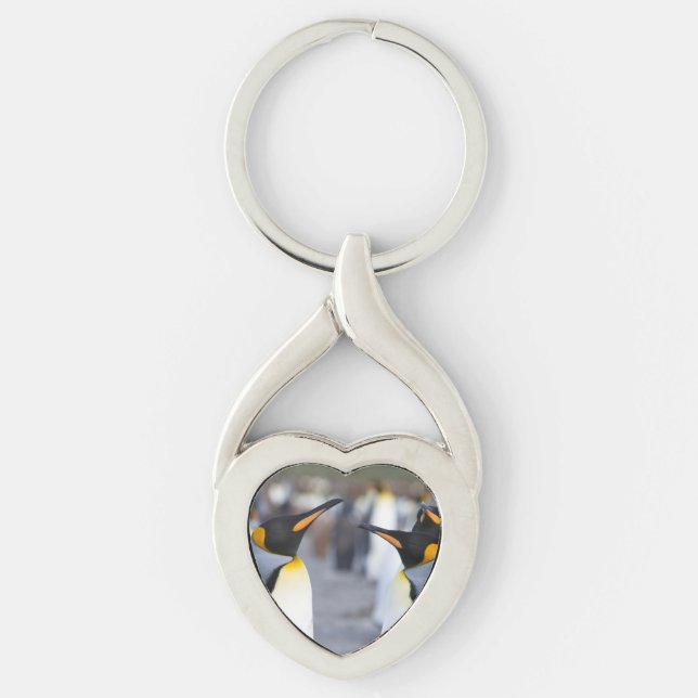 King penguins key ring (Front)