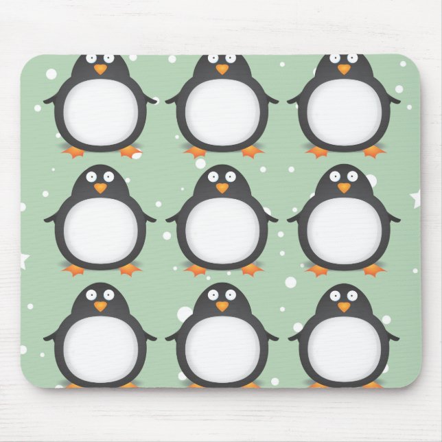 King Penguin's Mouse Pad (Front)