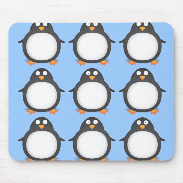 King Penguin's Mouse Pad (Front)