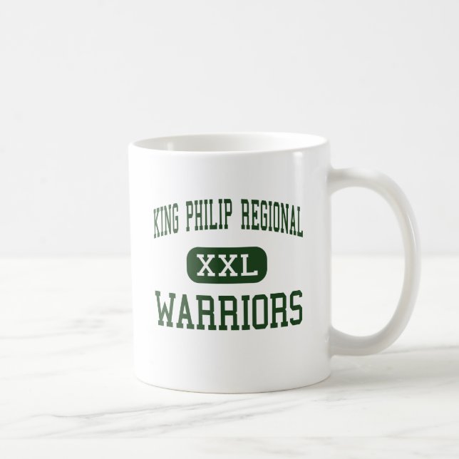 King Philip Regional - Warriors - High - Wrentham Coffee Mug (Right)