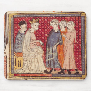 King Philippe I , Grandes Chroniques de France Mouse Pad