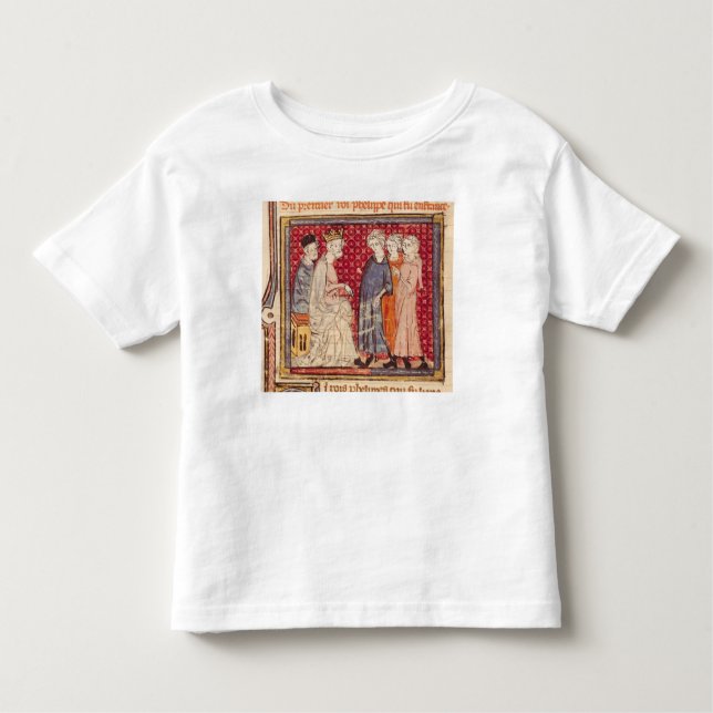 King Philippe I , Grandes Chroniques de France Toddler T-Shirt (Front)