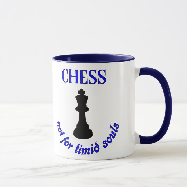 King Piece - Chess Mug - Chess Party Favours (Right)