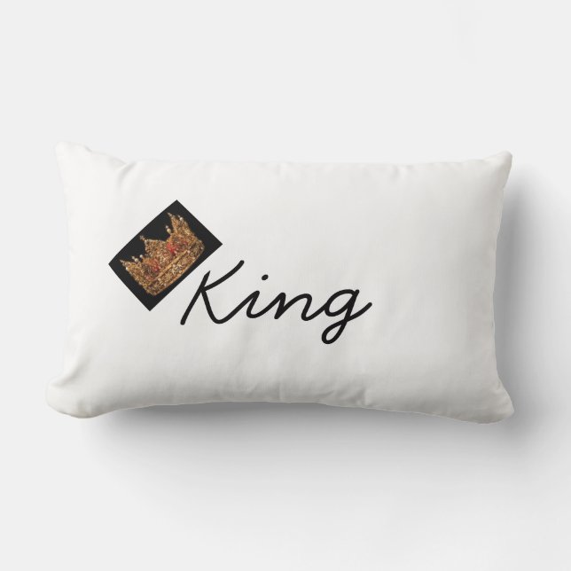 King Pillow-For Him Lumbar Cushion (Front)