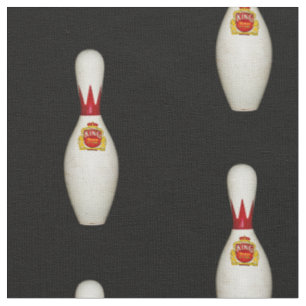 King Pin Bowling Pin Fabric