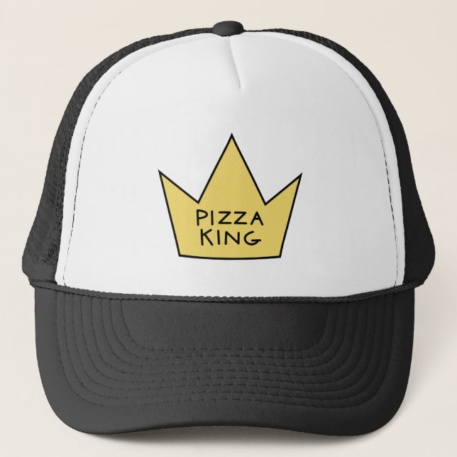 King pizza trucker hat (Front)