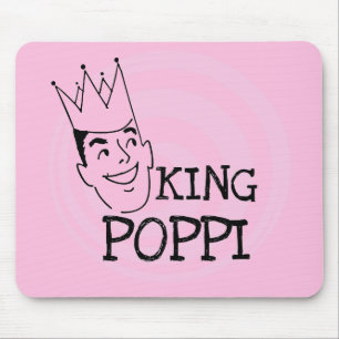 King Poppi T-shirts and Gifts Mouse Pad