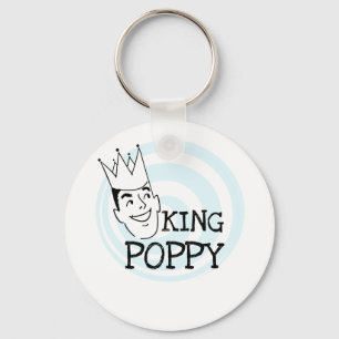 King Poppy T-shirts and Gifts Key Ring