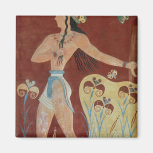 King-Priest or Prince with Lilies Magnet
