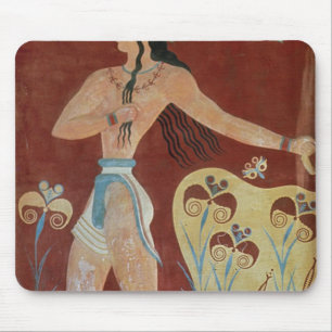 King-Priest or Prince with Lilies Mouse Pad