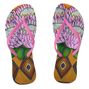 King Protea Custom Adult, Slim Straps Thongs