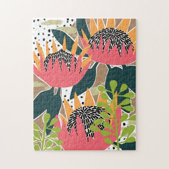 King Protea I Jigsaw Puzzle (Vertical)