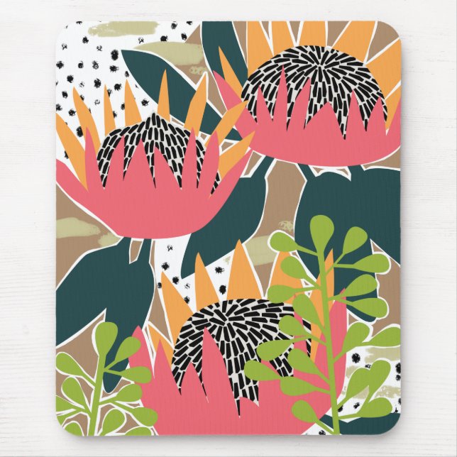 King Protea I Mouse Pad (Front)