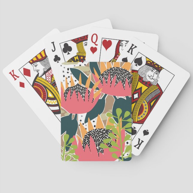 King Protea I Playing Cards (Back)