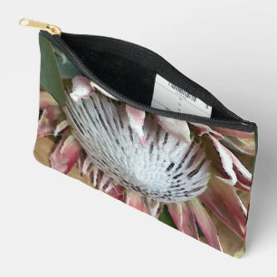 King Protea watercolor Pouch