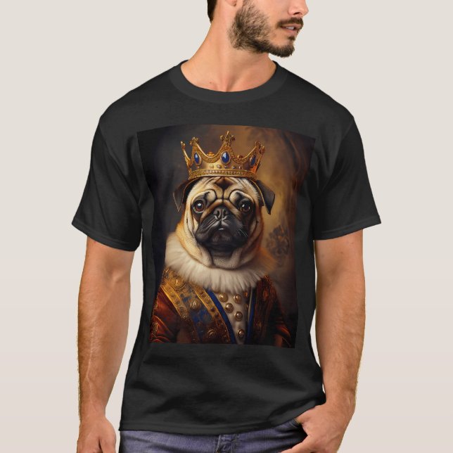 King Pug T-Shirt (Front)