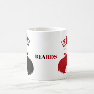 King&Queen Beards Coffee Mug