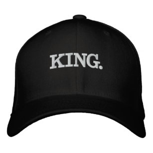 King Queen Birthday Party Matching Couple Him Her Embroidered Hat