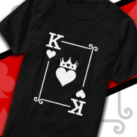 King & Queen Hearts Matching Couple King of Hearts