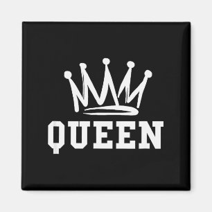 King Queen Matching Couple Wedding Saint Valentine Magnet