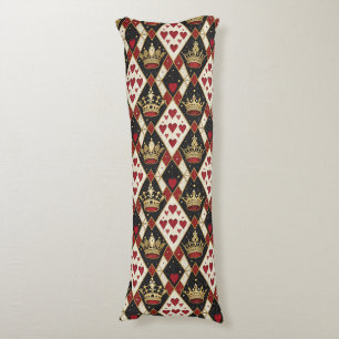 King & Queen of Hearts Body Cushion