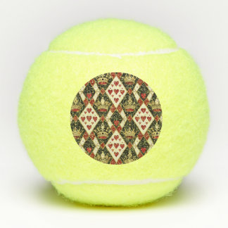 King & Queen of Hearts Tennis Balls