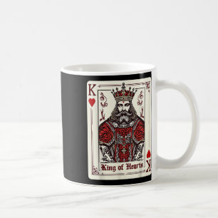 King Queen Of Hearts Valentines Day V-day Couple M Coffee Mug