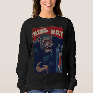 King Rat - Vintage Monster Movie Parody Poster Sweatshirt