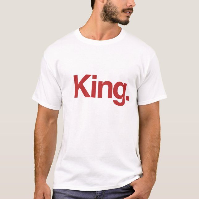 King Red T-Shirt (Front)