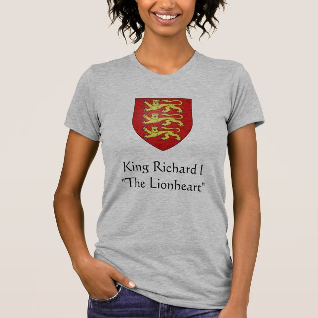 King Richard I"The Lionheart" T-Shirt (Front)