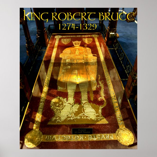king robert bruce tomb poster (Front)