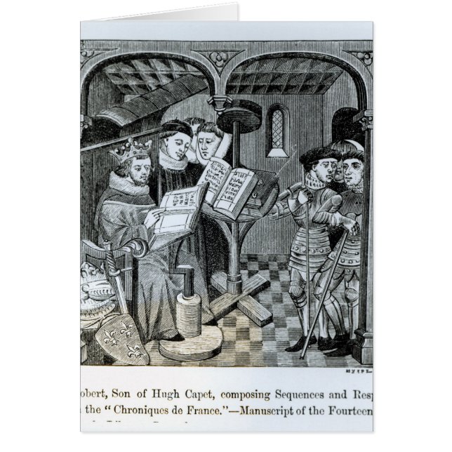 King Robert II  son of Hugh Capet (Front)