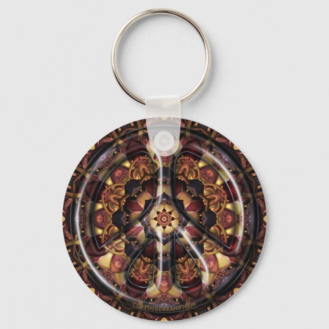 King Royal Peace Key Ring (Front)