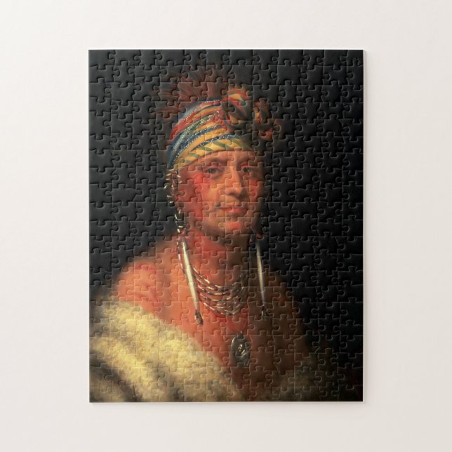 King’s “White Plume” puzzle (Vertical)