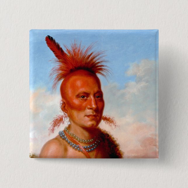 King’s ”Wicked Chief” button (Front)