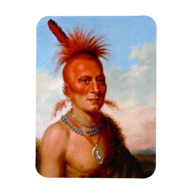 King’s ”Wicked Chief” magnet (Vertical)
