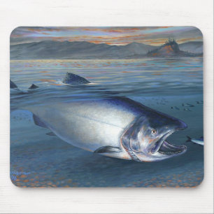 KIng Salmon Mousepad